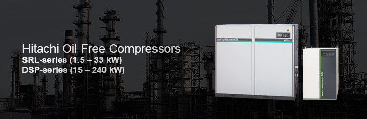Hitachi Oil Free Compressors