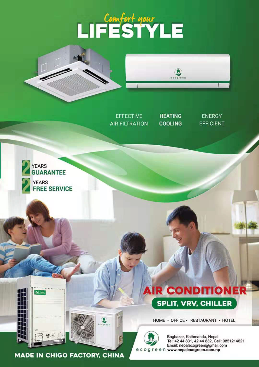 ECO green AC