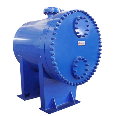 All welded Plate and Shell Heat Exchanger AWPS Series