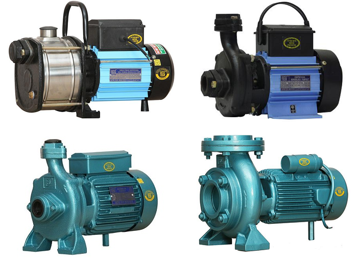  centrifugal pumps.
